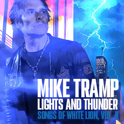 Mike Tramp - Lights and Thunder, from Songs of White Lion, Vol. II - Cover Art